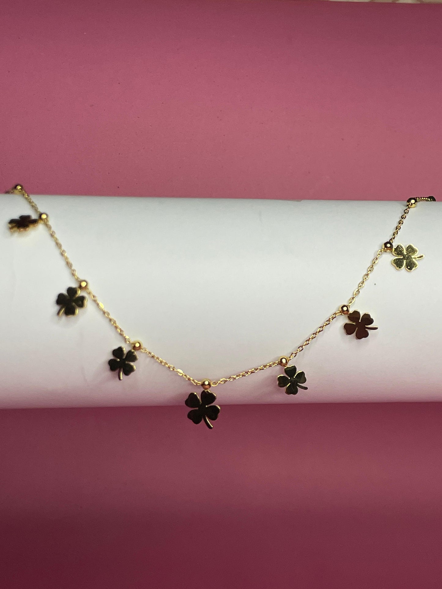 Lucky Four Leaf Clover Necklace