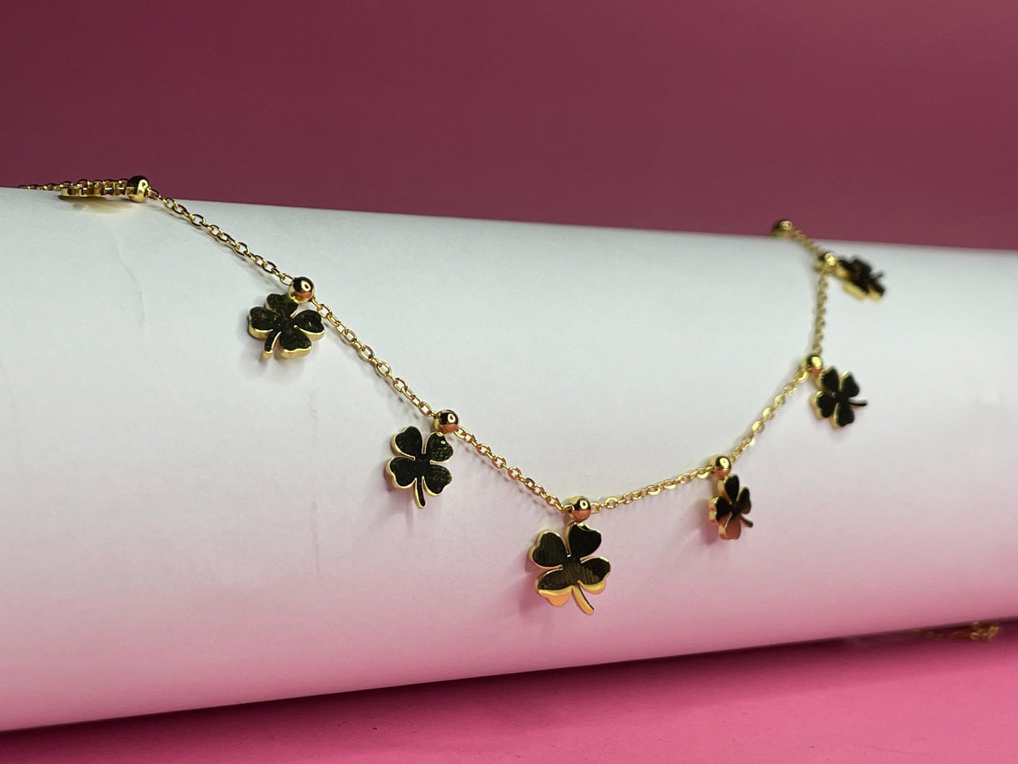 Lucky Four Leaf Clover Necklace