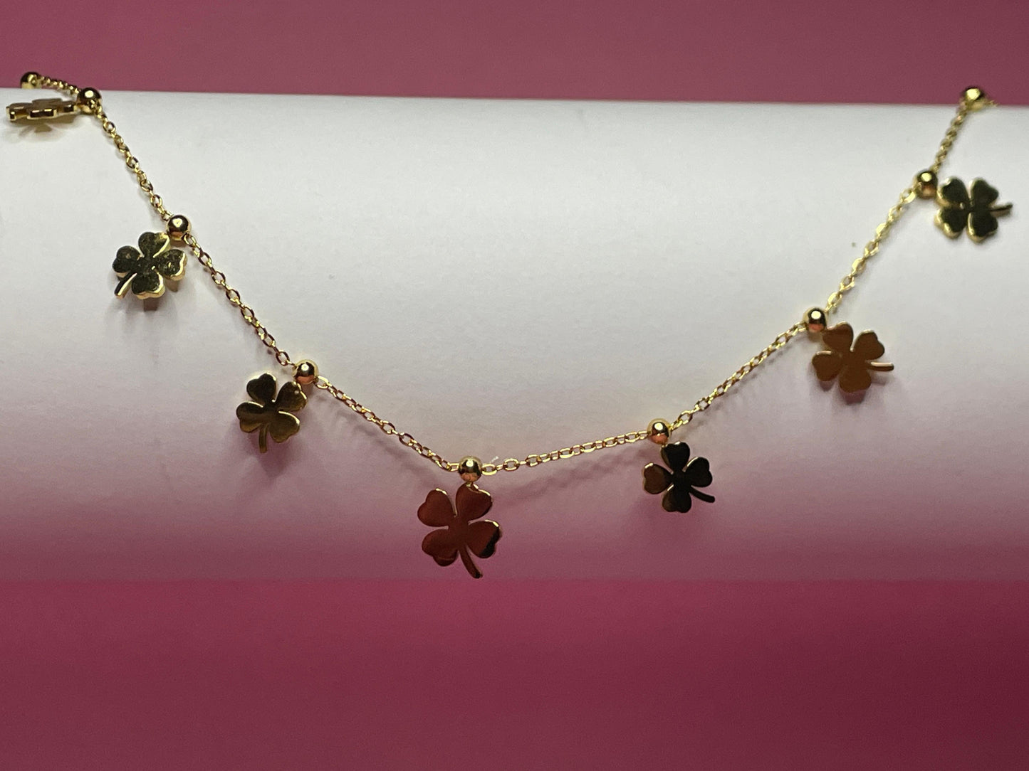 Lucky Four Leaf Clover Necklace